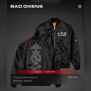 Bad Omens Bomber Jacket (Small)